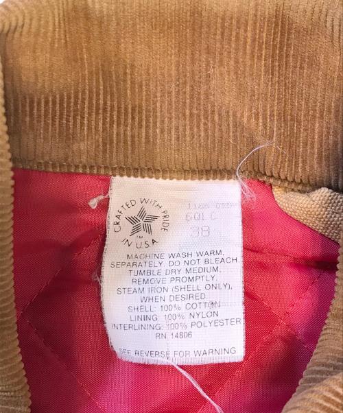 CarHartt（カーハート）CarHartt (カーハート) ミシガンチョアコート ブラウン サイズ:38の古着・服飾アイテム