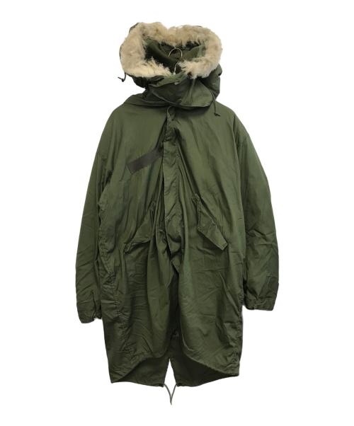 VINTAGE MILITARY（ヴィンテージ ミリタリー）VINTAGE MILITARY (ヴィンテージ ミリタリー) US ARMY M-65 フィッシュテールパーカー カーキ サイズ:LARGEの古着・服飾アイテム