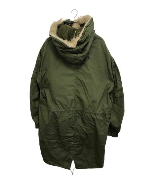 VINTAGE MILITARY（ヴィンテージ ミリタリー）VINTAGE MILITARY (ヴィンテージ ミリタリー) US ARMY M-65 フィッシュテールパーカー カーキ サイズ:LARGEの古着・服飾アイテム