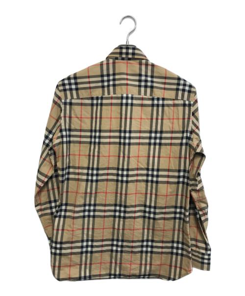 BURBERRY LONDON（バーバリーロンドン）BURBERRY LONDON (バーバリーロンドン) チェックシャツ カーキ サイズ:Ｓの古着・服飾アイテム