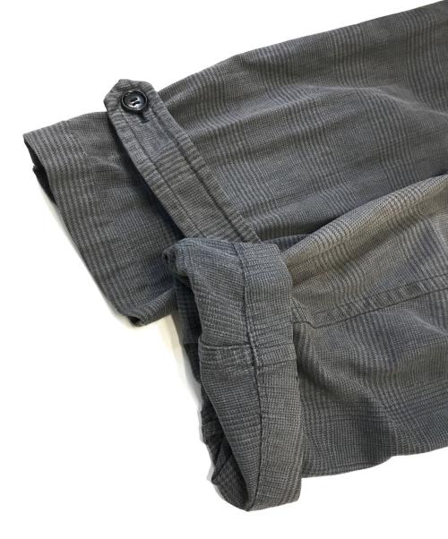 COMME des GARCONS HOMME（コムデギャルソン オム）COMME des GARCONS HOMME (コムデギャルソン オム) チェックロングコート グレー サイズ:Ⅿの古着・服飾アイテム