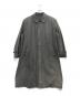 COMME des GARCONS HOMME（コムデギャルソン オム）の古着「チェックロングコート」｜グレー