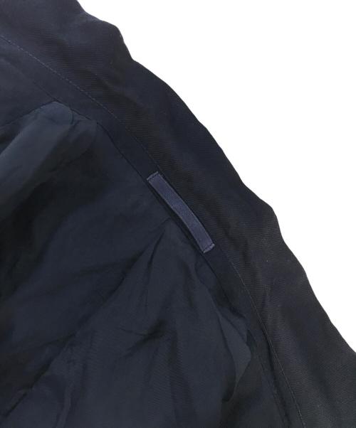 COMME des GARCONS HOMME（コムデギャルソン オム）COMME des GARCONS HOMME (コムデギャルソン オム) ウールギャバ テーラードジャケット ネイビー サイズ:Mの古着・服飾アイテム
