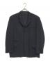 COMME des GARCONS HOMME（コムデギャルソン オム）の古着「ウールギャバ テーラードジャケット」｜ネイビー