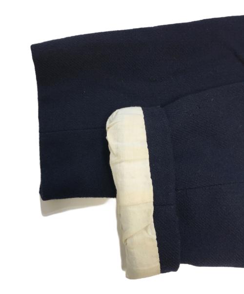 COMME des GARCONS（コムデギャルソン）COMME des GARCONS (コムデギャルソン) シアードッキング ノーカラージャケット ネイビー サイズ:Mの古着・服飾アイテム