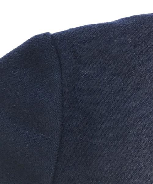 COMME des GARCONS（コムデギャルソン）COMME des GARCONS (コムデギャルソン) シアードッキング ノーカラージャケット ネイビー サイズ:Mの古着・服飾アイテム