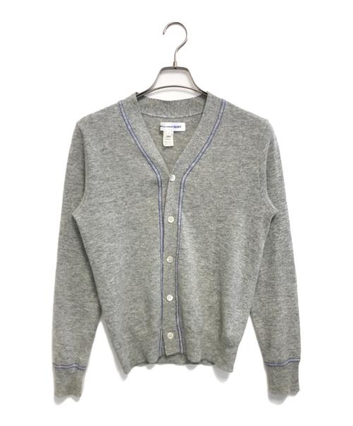 COMME des GARCONS SHIRT（コムデギャルソンシャツ）COMME des GARCONS SHIRT (コムデギャルソンシャツ) ニットカーディガン グレー サイズ:Sの古着・服飾アイテム