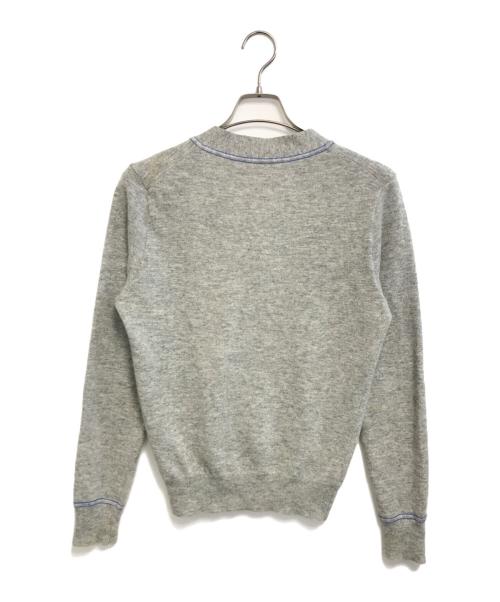 COMME des GARCONS SHIRT（コムデギャルソンシャツ）COMME des GARCONS SHIRT (コムデギャルソンシャツ) ニットカーディガン グレー サイズ:Sの古着・服飾アイテム