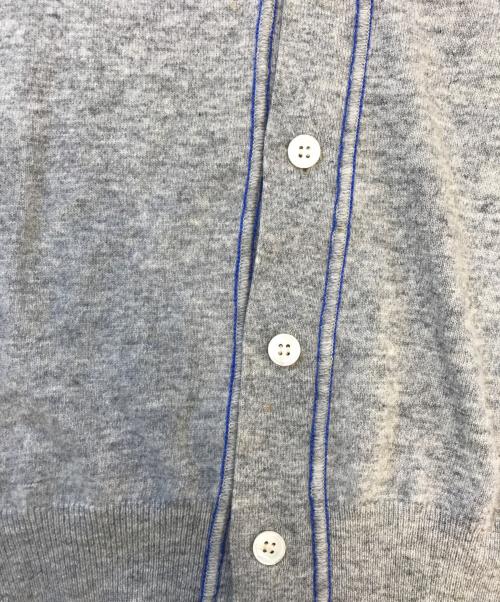 COMME des GARCONS SHIRT（コムデギャルソンシャツ）COMME des GARCONS SHIRT (コムデギャルソンシャツ) ニットカーディガン グレー サイズ:Sの古着・服飾アイテム