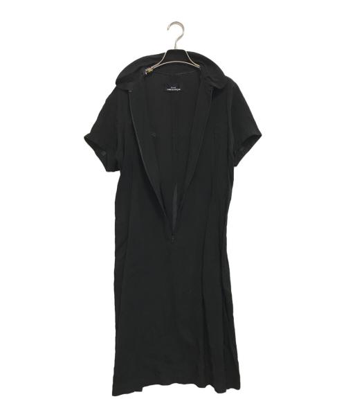 tricot COMME des GARCONS（トリココムデギャルソン）tricot COMME des GARCONS (トリココムデギャルソン) 90’s 半袖ワンピース ブラック サイズ:表記なしの古着・服飾アイテム