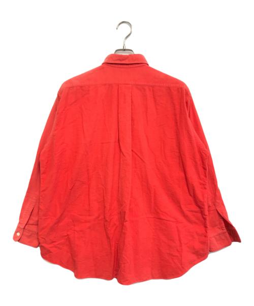 COMME des GARCONS HOMME（コムデギャルソン オム）COMME des GARCONS HOMME (コムデギャルソン オム) シャモアクロスシャツ レッド サイズ:表記なしの古着・服飾アイテム