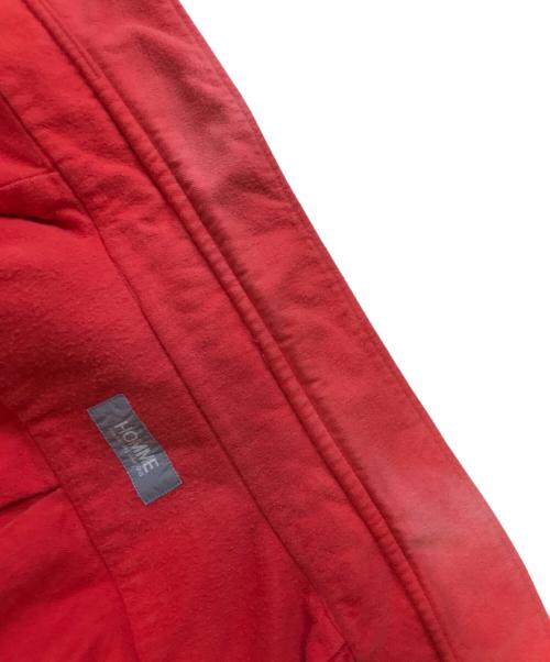 COMME des GARCONS HOMME（コムデギャルソン オム）COMME des GARCONS HOMME (コムデギャルソン オム) シャモアクロスシャツ レッド サイズ:表記なしの古着・服飾アイテム