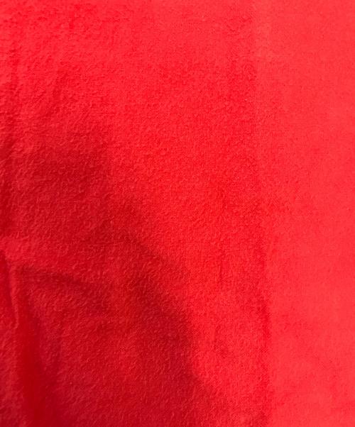 COMME des GARCONS HOMME（コムデギャルソン オム）COMME des GARCONS HOMME (コムデギャルソン オム) シャモアクロスシャツ レッド サイズ:表記なしの古着・服飾アイテム