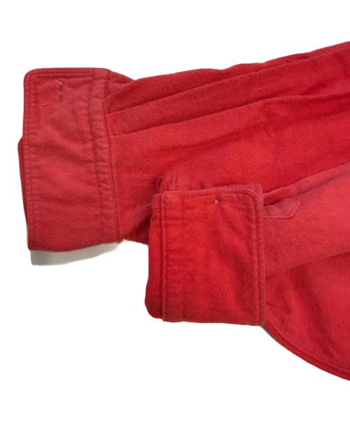 COMME des GARCONS HOMME（コムデギャルソン オム）COMME des GARCONS HOMME (コムデギャルソン オム) シャモアクロスシャツ レッド サイズ:表記なしの古着・服飾アイテム