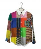 tricot COMME des GARCONSトリココムデギャルソン）の古着「パッチワークシャツ」｜マルチカラー
