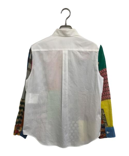 tricot COMME des GARCONS（トリココムデギャルソン）tricot COMME des GARCONS (トリココムデギャルソン) パッチワークシャツ マルチカラー サイズ:Mの古着・服飾アイテム