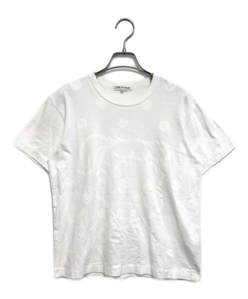 COMME des GARCONS（コムデギャルソン）COMME des GARCONS (コムデギャルソン) プリントTシャツ ホワイト サイズ:Mの古着・服飾アイテム