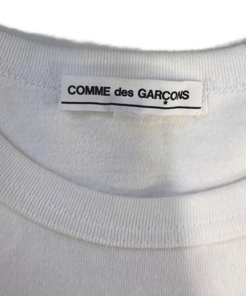 COMME des GARCONS（コムデギャルソン）COMME des GARCONS (コムデギャルソン) プリントTシャツ ホワイト サイズ:Mの古着・服飾アイテム