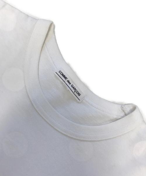 COMME des GARCONS（コムデギャルソン）COMME des GARCONS (コムデギャルソン) プリントTシャツ ホワイト サイズ:Mの古着・服飾アイテム