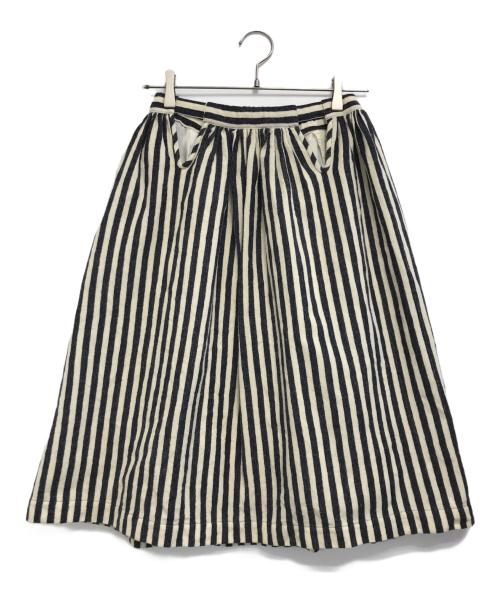COMME des GARCONS（コムデギャルソン）COMME des GARCONS (コムデギャルソン) 80’sストライプスカート サイズ:記載なしの古着・服飾アイテム