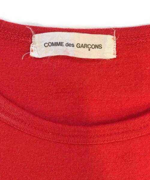COMME des GARCONS（コムデギャルソン）COMME des GARCONS (コムデギャルソン) ロングスリーブカットソー レッド サイズ:表記なしの古着・服飾アイテム