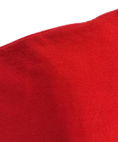 COMME des GARCONS（コムデギャルソン）COMME des GARCONS (コムデギャルソン) ロングスリーブカットソー レッド サイズ:表記なしの古着・服飾アイテム