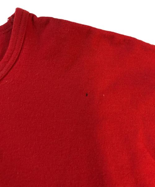 COMME des GARCONS（コムデギャルソン）COMME des GARCONS (コムデギャルソン) ロングスリーブカットソー レッド サイズ:表記なしの古着・服飾アイテム