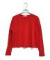 COMME des GARCONS（コムデギャルソン）の古着「ロングスリーブカットソー」｜レッド