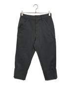 BLACK COMME des GARCONSブラックコムデギャルソン）の古着「ポリ縮絨 パンツ」｜グレー