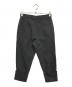 BLACK COMME des GARCONS (ブラックコムデギャルソン) ポリ縮絨 パンツ グレー サイズ:XS：8000円