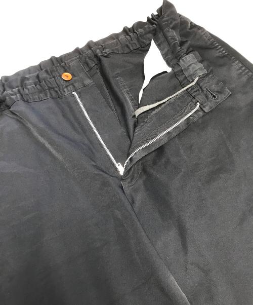 COMME des GARCONS HOMME DEUX（コムデギャルソン オム ドゥ）COMME des GARCONS HOMME DEUX (コムデギャルソン オム ドゥ) ポリ縮絨イージーパンツ ブラック サイズ:XSの古着・服飾アイテム