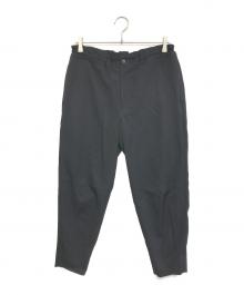 COMME des GARCONS HOMME DEUX（コムデギャルソン オム ドゥ）の古着「ウールギャバイージーパンツ」｜ブラック