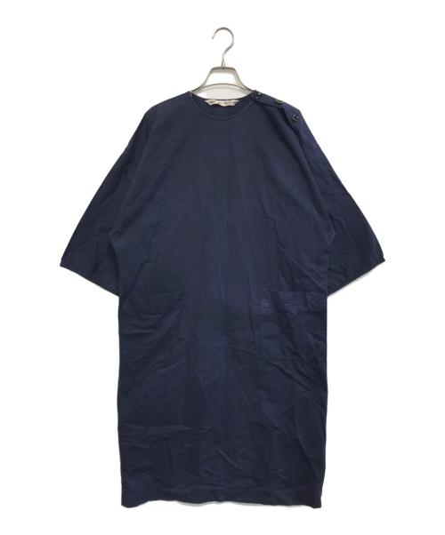 COMME des GARCONS（コムデギャルソン）COMME des GARCONS (コムデギャルソン) 80’s 半袖ワンピース ネイビー サイズ:表記なしの古着・服飾アイテム