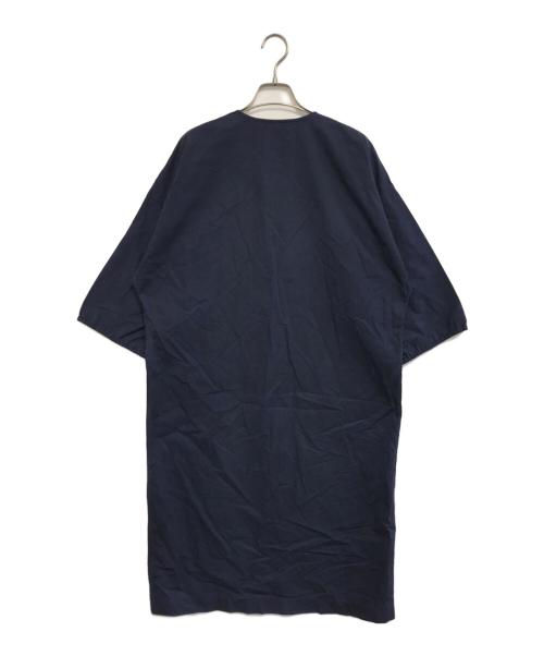 COMME des GARCONS（コムデギャルソン）COMME des GARCONS (コムデギャルソン) 80’s 半袖ワンピース ネイビー サイズ:表記なしの古着・服飾アイテム