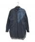 Y's（ワイズ）の古着「SPOTTED DENIM DOUBLE COLLAR SHIRT」｜インディゴ