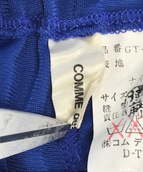 COMME des GARCONS（コムデギャルソン）COMME des GARCONS (コムデギャルソン) パンツ ブルー サイズ:表記なしの古着・服飾アイテム