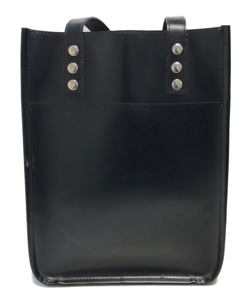 tricot COMME des GARCONS（トリココムデギャルソン）tricot COMME des GARCONS (トリココムデギャルソン) Fレザーハンドバック ブラックの古着・服飾アイテム