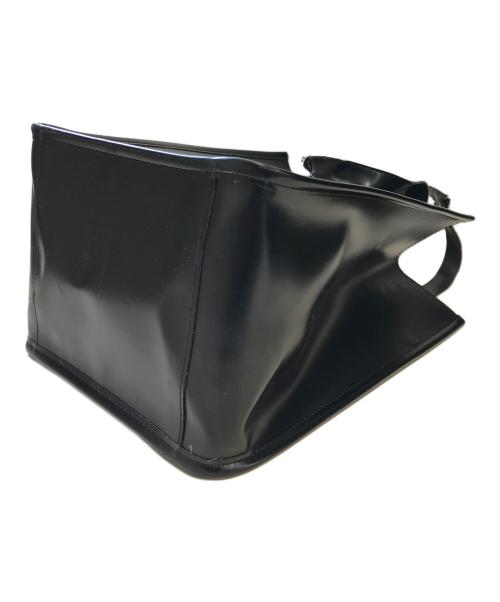 tricot COMME des GARCONS（トリココムデギャルソン）tricot COMME des GARCONS (トリココムデギャルソン) Fレザーハンドバック ブラックの古着・服飾アイテム