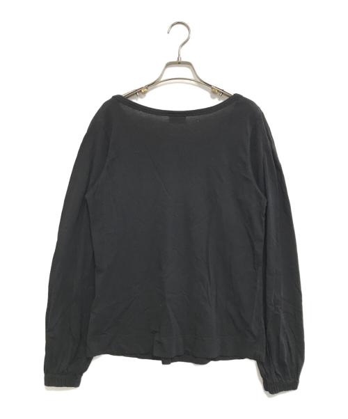 DRIES VAN NOTEN（ドリスヴァンノッテン）DRIES VAN NOTEN (ドリスヴァンノッテン) ロングスリーブカットソー ブラック サイズ:Extra Smallの古着・服飾アイテム