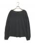DRIES VAN NOTEN (ドリスヴァンノッテン) ロングスリーブカットソー ブラック サイズ:Extra Small：12000円