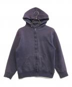 CAMBERキャンバー）の古着「ジップパーカー」｜ネイビー