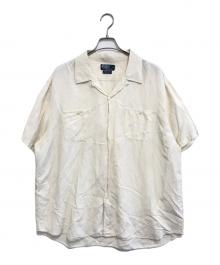 POLO RALPH LAUREN（ポロ・ラルフローレン）の古着「オープンカラーシャツ」｜アイボリー