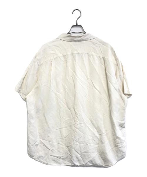POLO RALPH LAUREN（ポロ・ラルフローレン）POLO RALPH LAUREN (ポロ・ラルフローレン) オープンカラーシャツ アイボリー サイズ:XXLの古着・服飾アイテム