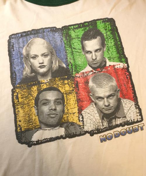 バンドTシャツ（バンドTシャツ）バンドTシャツ (バンドTシャツ) 90s NODOUBT(ノー・ダウト) バンドTシャツ ホワイト サイズ:Lの古着・服飾アイテム