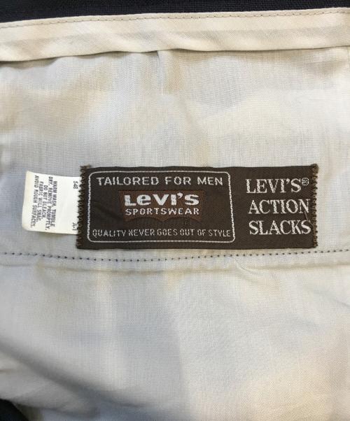 LEVI'S（リーバイス）LEVI'S (リーバイス) アクションスラックス ネイビー サイズ:表記なしの古着・服飾アイテム