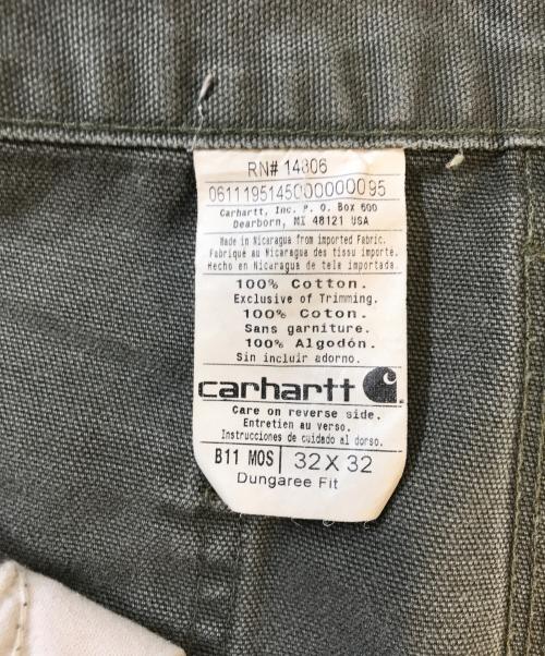 CarHartt（カーハート）CarHartt (カーハート) ダックペインターパンツ モスグリーン サイズ:32×32の古着・服飾アイテム