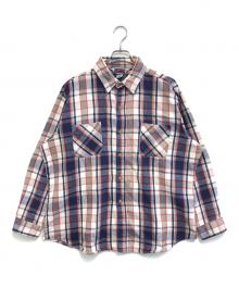 big mac（ビッグマック）の古着「ネルシャツ」｜ネイビー