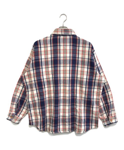 big mac（ビッグマック）big mac (ビッグマック) ネルシャツ ネイビー サイズ:XLの古着・服飾アイテム