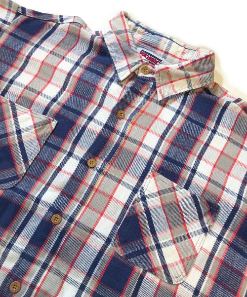 big mac（ビッグマック）big mac (ビッグマック) ネルシャツ ネイビー サイズ:XLの古着・服飾アイテム
