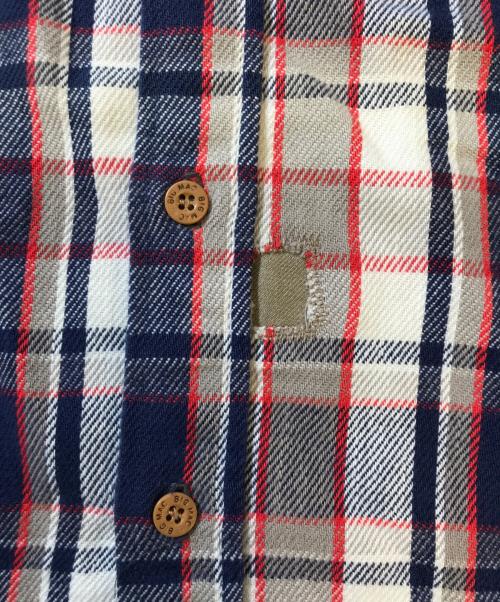 big mac（ビッグマック）big mac (ビッグマック) ネルシャツ ネイビー サイズ:XLの古着・服飾アイテム